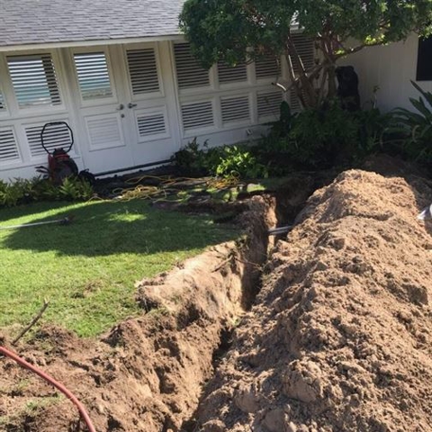 Lanikai Sewer Line Replacement Photo